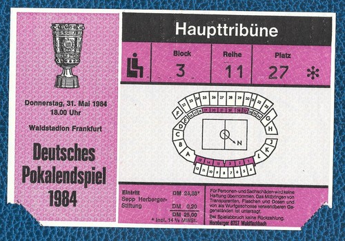 1984 dfb pokal finale endspiel - dfb-pokal,