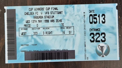 Ticket finale europa - ticket, cup