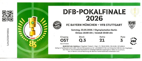 Ticket dfb pokal finale 2026 - dfb-pokal-finale,
