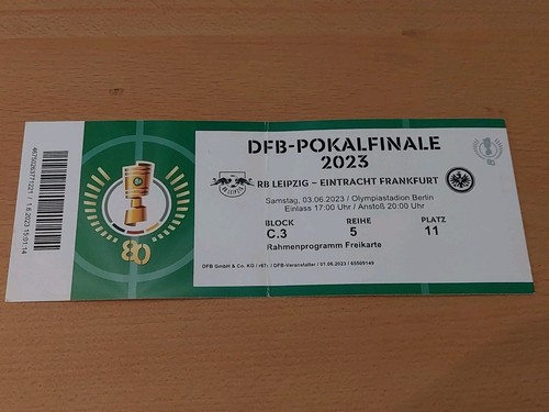 Used sammler ticket dfb pokal - ticket,