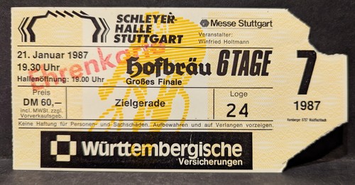 Alte eintrittskarte - 1x,