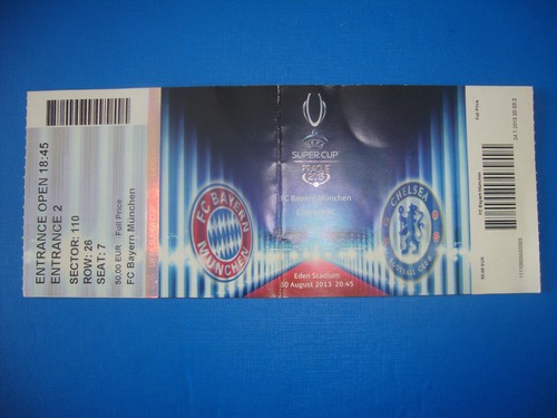 2013 ticket european supercup - european,