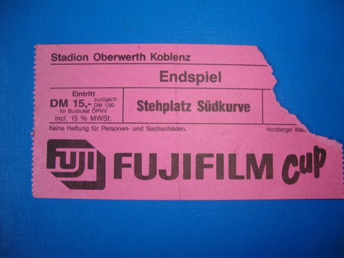 1995 ticket finale fuji - ticket,