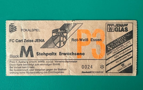 Ticket 1994 pokal - 1994,