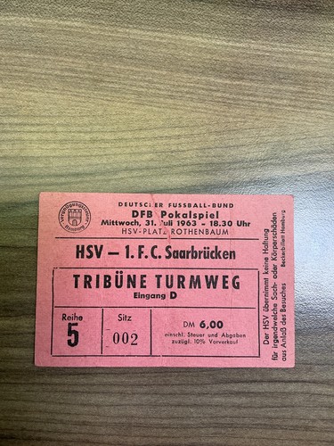 Ticket eintrittskarte hsv - eintrittskarte,