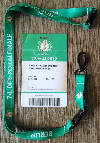 Vip pass dfb pokal finale - pass,