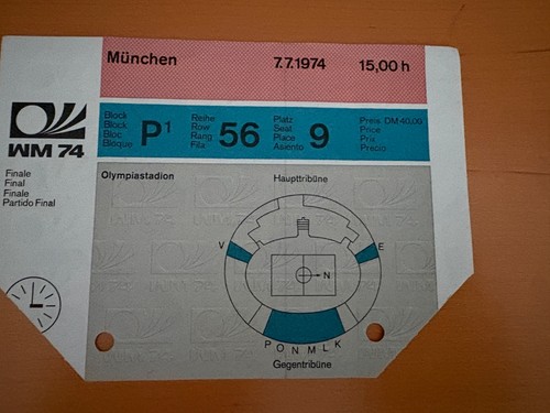 1974 konvolut finale und - -,
