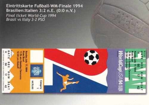 Finale 1994 brasilien - wm,