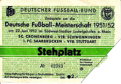 Ticket endspiel finale - ticket,