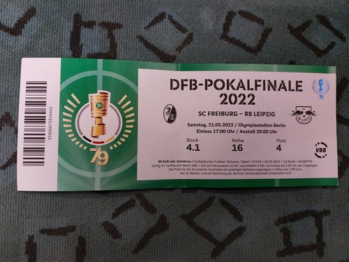 Used ticket dfb - used, finale
