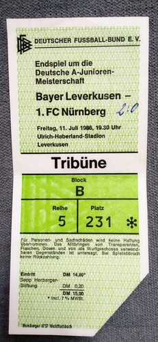 Eintrittskarte finale jugend - eintrittskarte, a