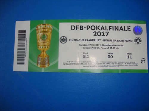 2017 ticket dfb pokalfinale - dfb,