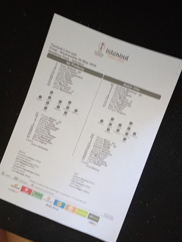 Official teamsheet uefa - teamsheet ,