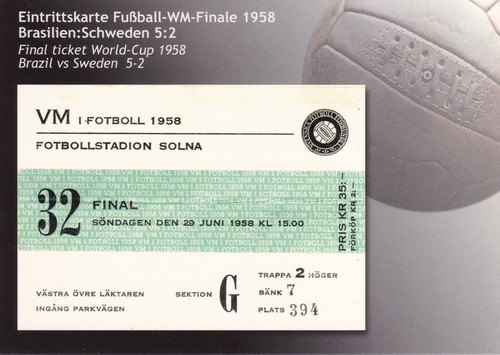 Finale 1958 brasilien - wm,