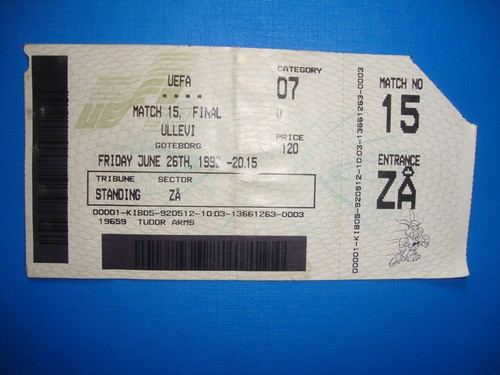 1992 ticket finale - 1992, em