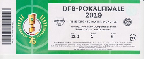 Ticket 2019 leipzig - rb,