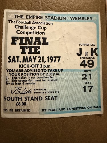 Original 1977 cup final - 1977,