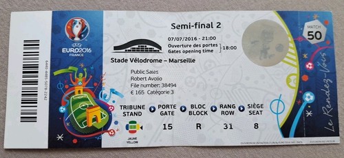 Sammler used ticket uefa - ticket,
