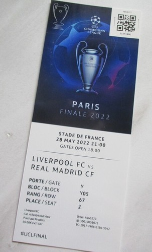2022 finale champions league - 2022,