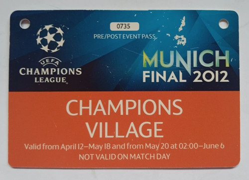 Orig ticket champions league - orig.,