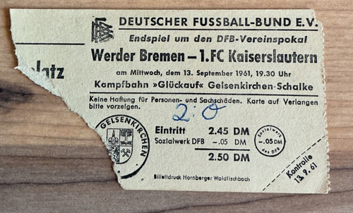 Ticket eintrittskarte finale - ticket,