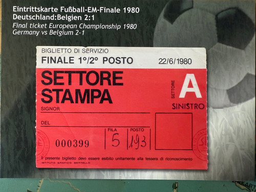 Postkarte ticket finale - em,
